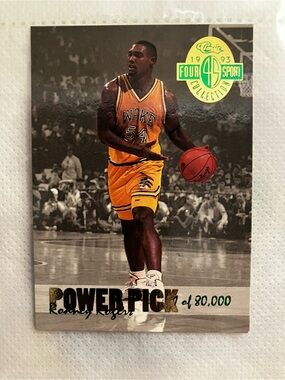 Power Pick Basketball Card - Wake #54 - Yellow Jersey